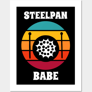 Steelpan Babe Posters and Art